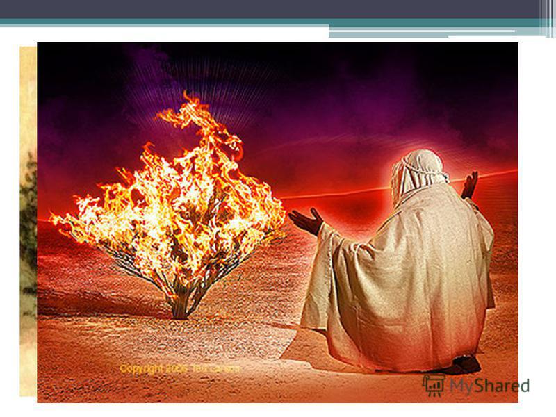 Моисей перед горящим кустом