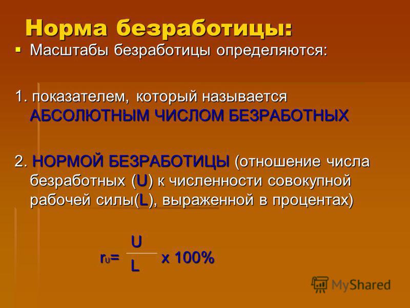 Норма безработицы это отношение Норма безработицы это отношение