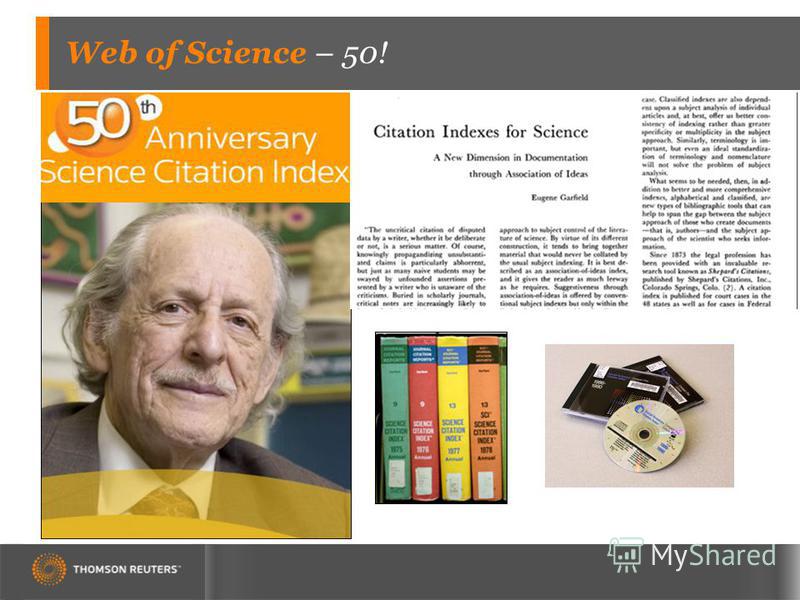 Web of Science – 50!