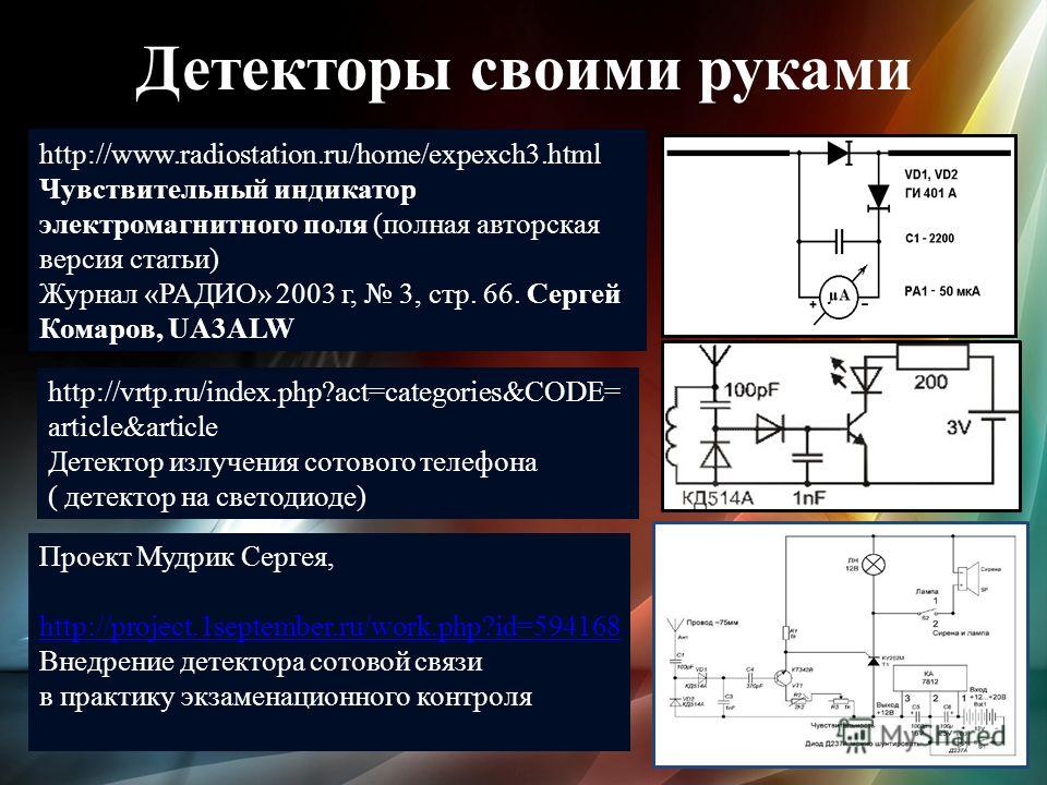 Излучение своими руками Излучение своими руками