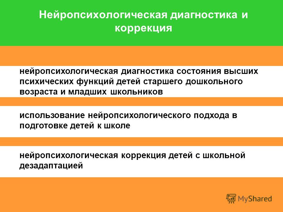 Коррекция впф у младших школьников Коррекция впф у младших школьников