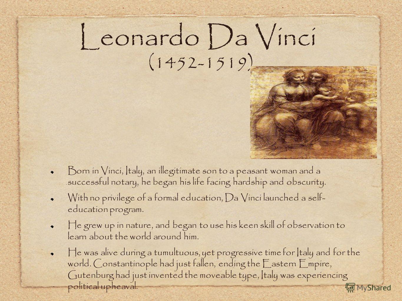 Топик: Leonardo da Vinci