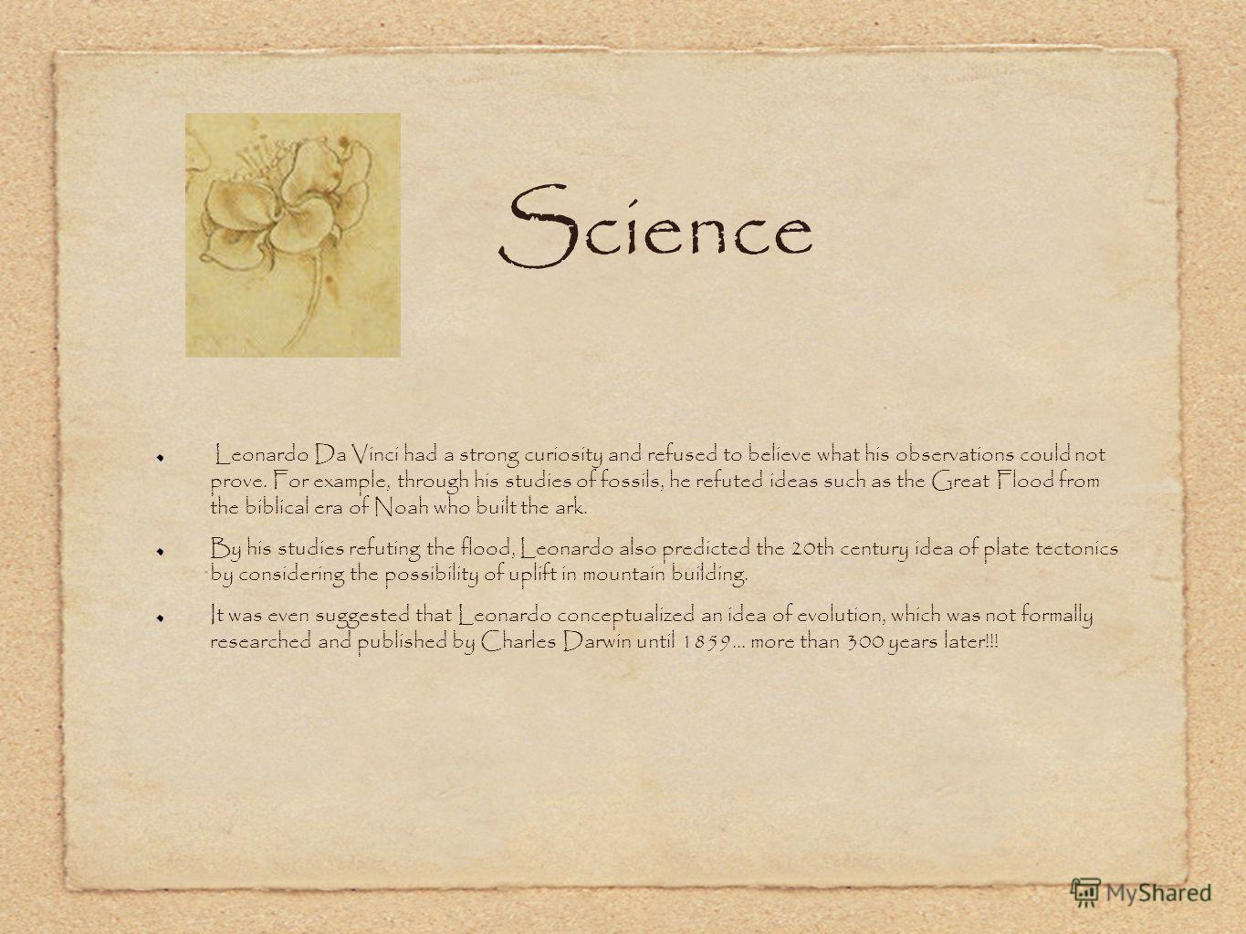 Leonardo Da Vinci Essay