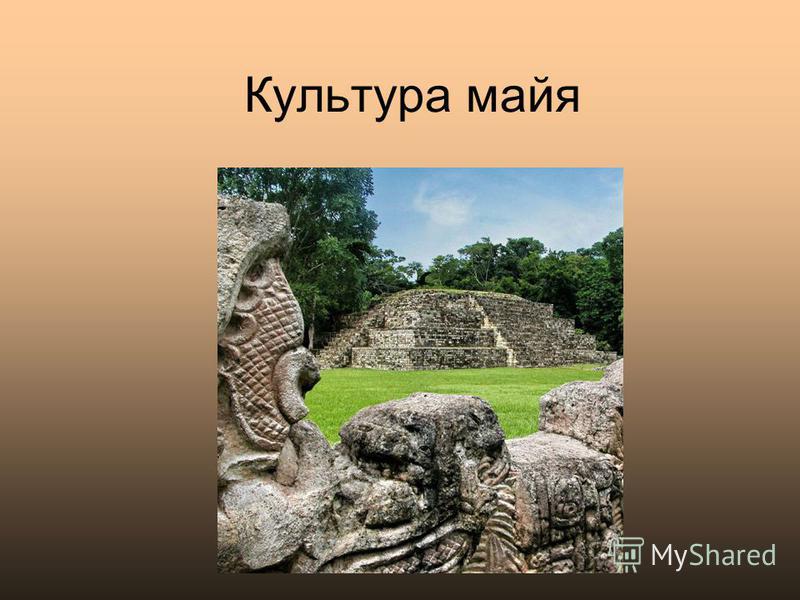 Реферат: История и культура древней цивилизации Майя