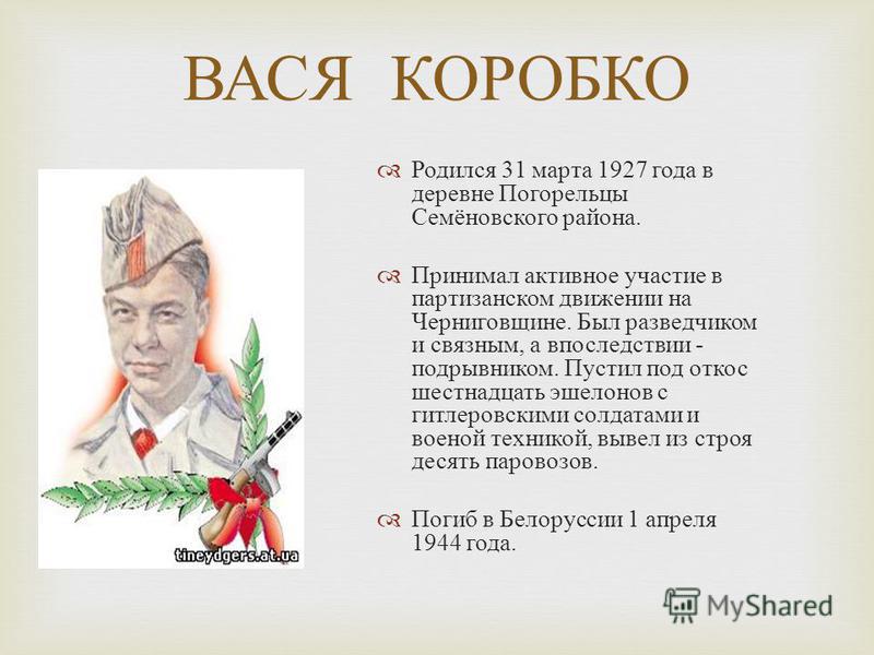 Коробко вася презентация