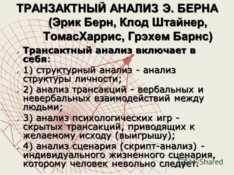 Сценарий жизни эрик берн Сценарий жизни эрик берн