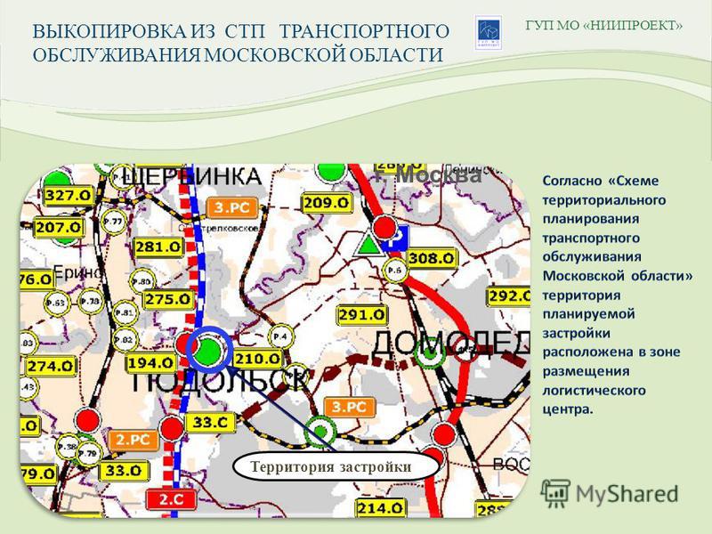 Схема территориального планирования транспортного обслуживания Схема территориального планирования транспортного обслуживания