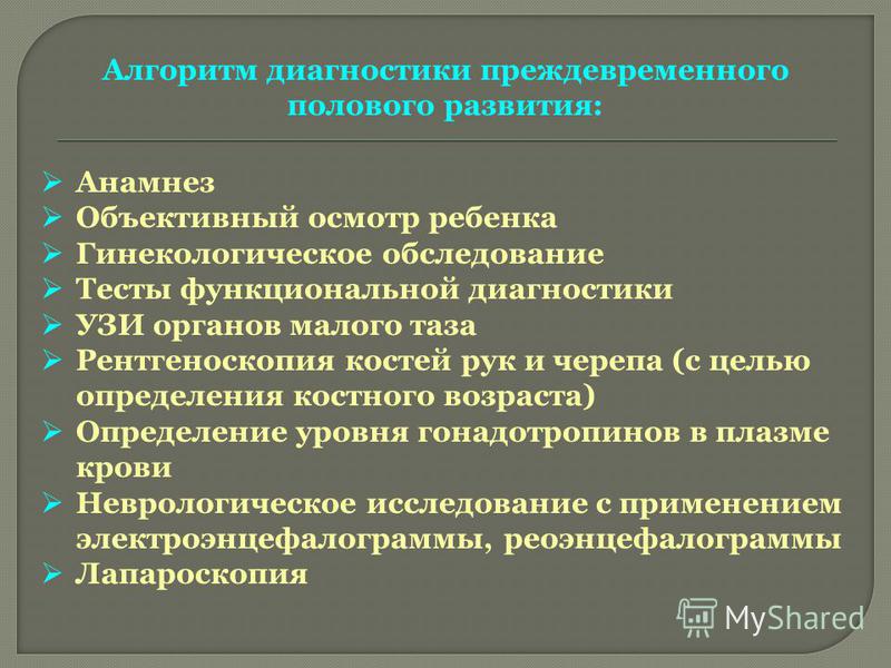 Гинекология тесты функциональной диагностики