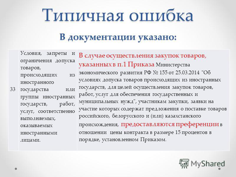 приказа минэкономразвития россии от 25.03.2014 155