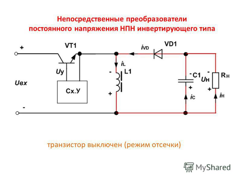 Схемы преобразователей с постоянного тока на переменный Схемы преобразователей с постоянного тока на переменный