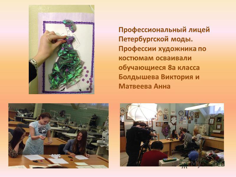Проект мода и профессия