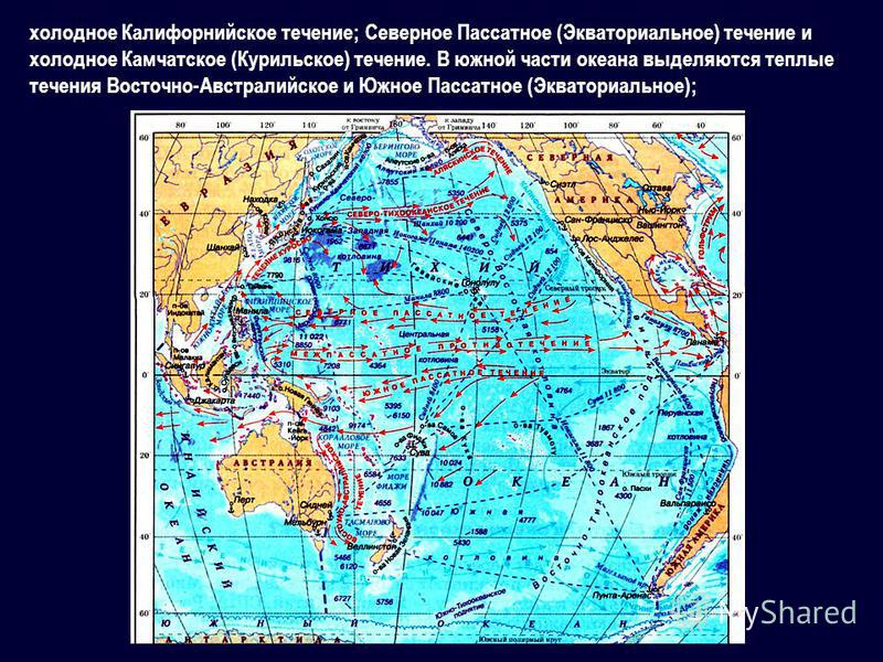 Презентация к уроку географии , 6 класс, тема "Течения"