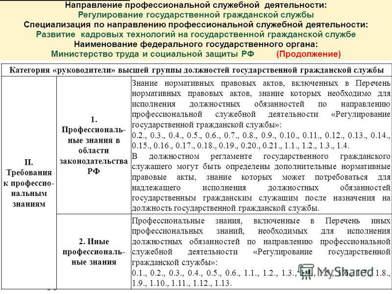 Определение профессионального потенциала гражданского служащего пример Таблица учета результатов исполнения государственным гражданским служащим образе
