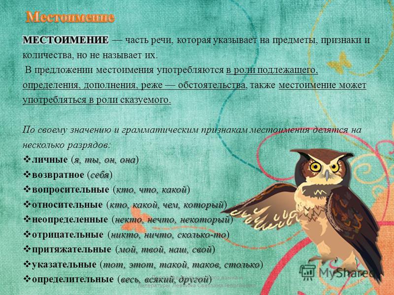 15 Преподаватель русского языка и литературы Левкина Светлана Георгиевна