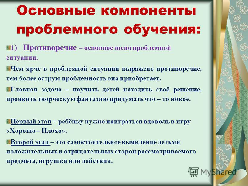 Метод проектов проблемное обучение