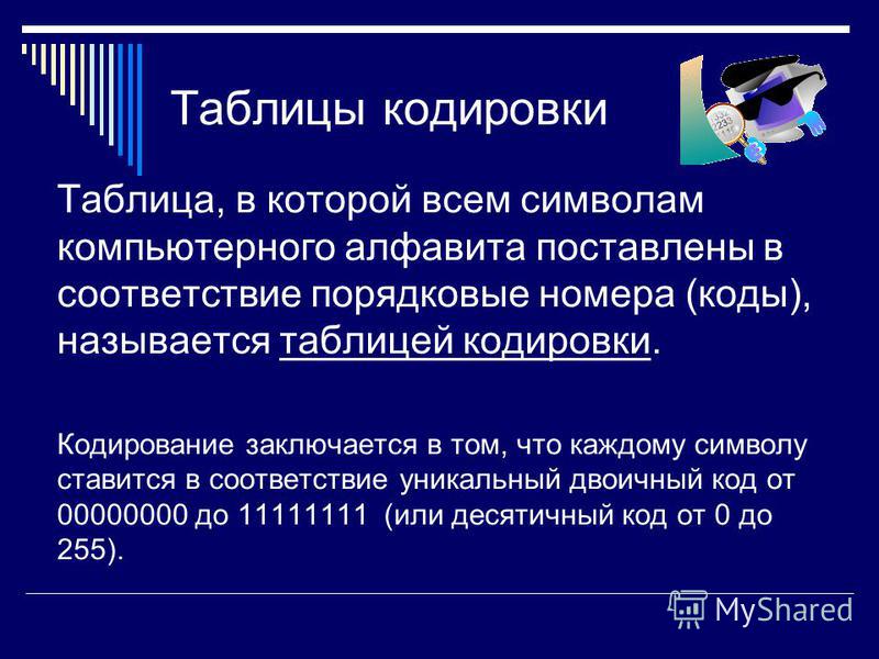 Презентация на тему: "Кодирование текстовой информации © Кошля Л.Н. учитель инфо