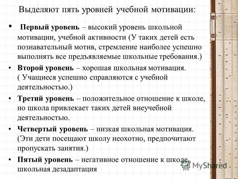 Курсовая работа по теме Формирование мотивации к учению в сельской школе