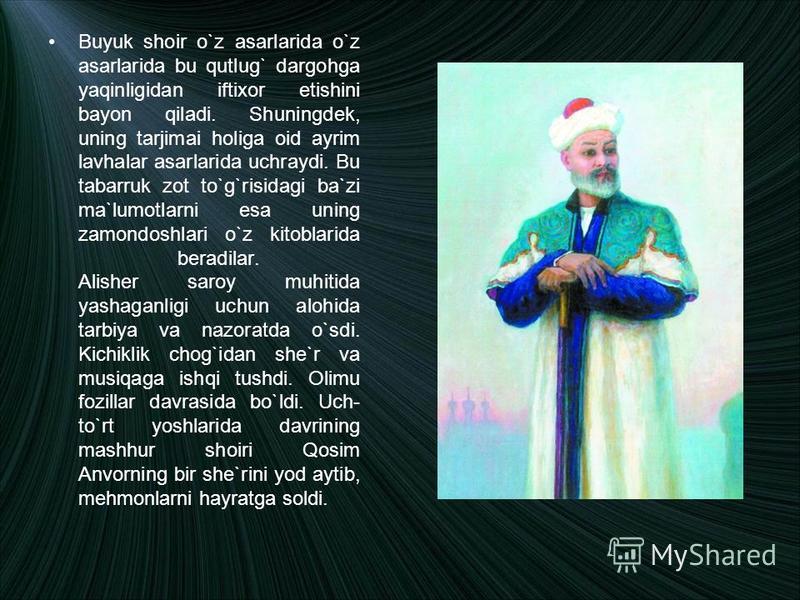 alisher navoiy haqida alisher navoiy haqida