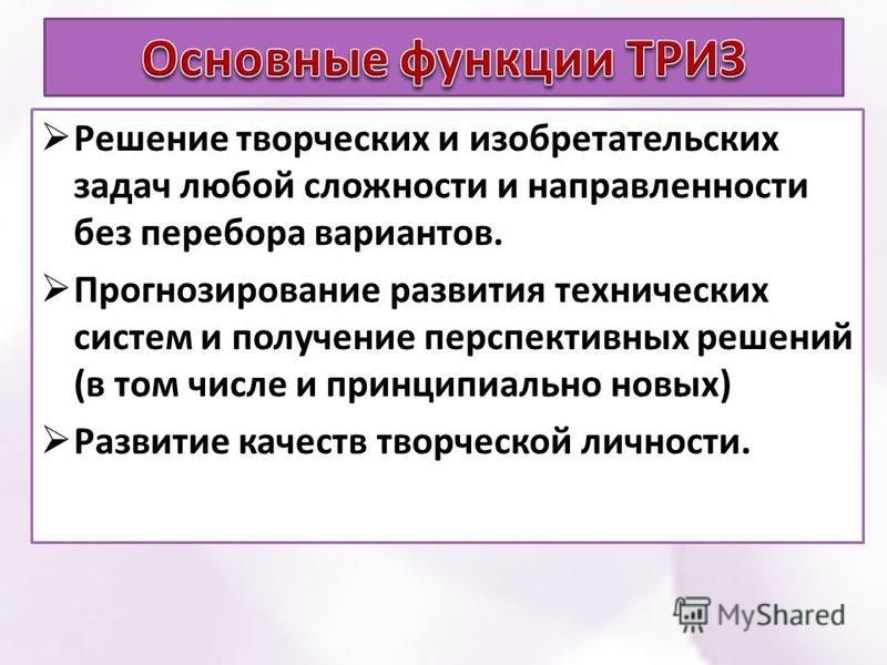 Методы триз презентация