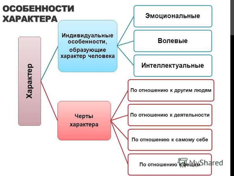 Основные типы акцентуации характера: Основные типы акцентуаций характеров у подр
