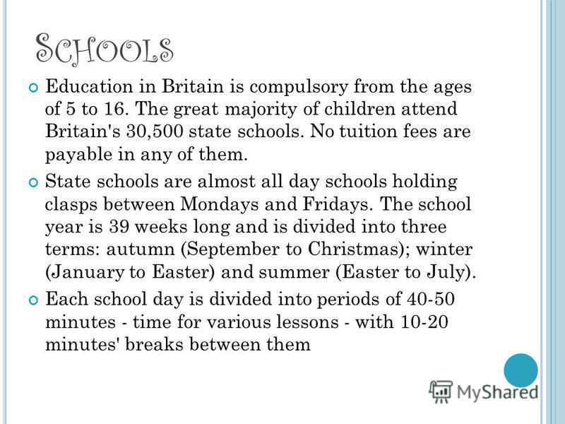 education system in great britain essay Essay on 'education in great britain' education is a highly topical issue in britain since it affects nearly everybody everyone has at one stage of their lives attended school and after all it is there where people acquired their first long-time friends, developed their social personalities and gained a lasting sense of a communal identity. education system in great britain essay Essay on 'education in great britain' education is a highly topical issue in britain since it affects nearly everybody everyone has at one stage of their lives attended school and after all it is there where people acquired their first long-time friends, developed their social personalities and gained a lasting sense of a communal identity.