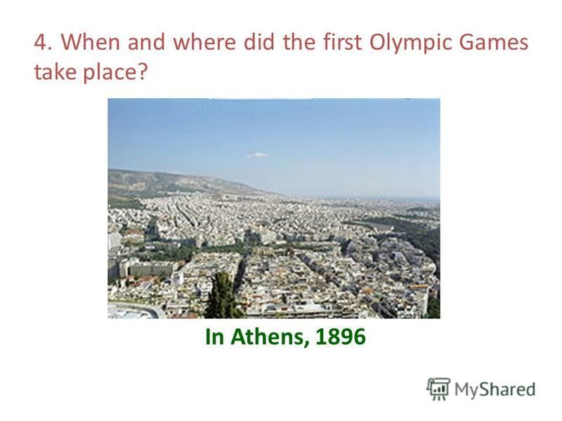 Презентация на тему "1st round The History of the Olympic Games 1
