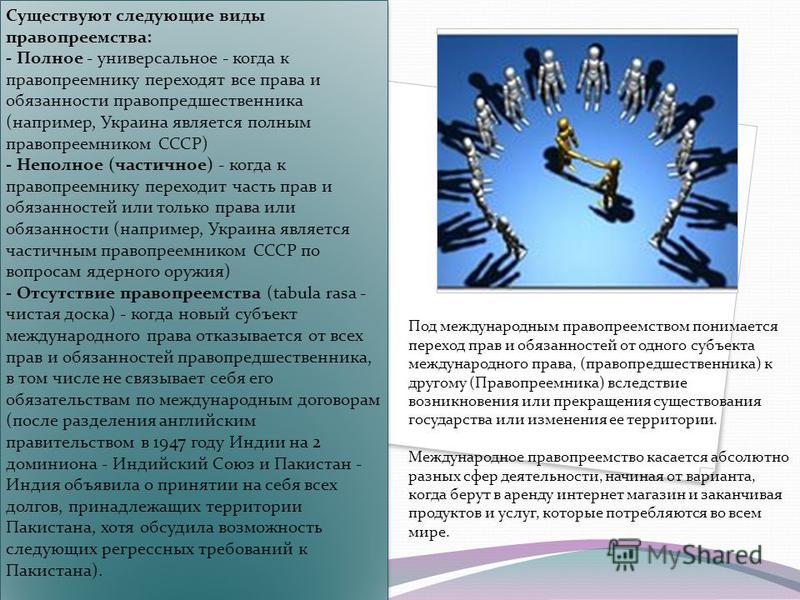 Универсальные правопреемники это Универсальные правопреемники это