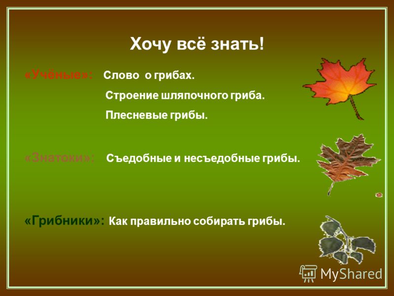 Хочу всё знать учёные слово о Хочу всё знать учёные слово о