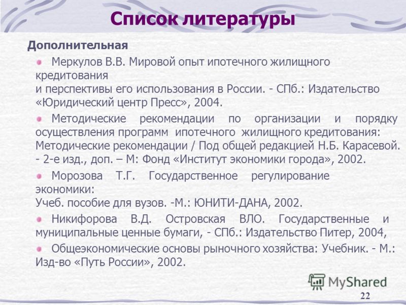 Учебник Ипотечное Кредитование В России