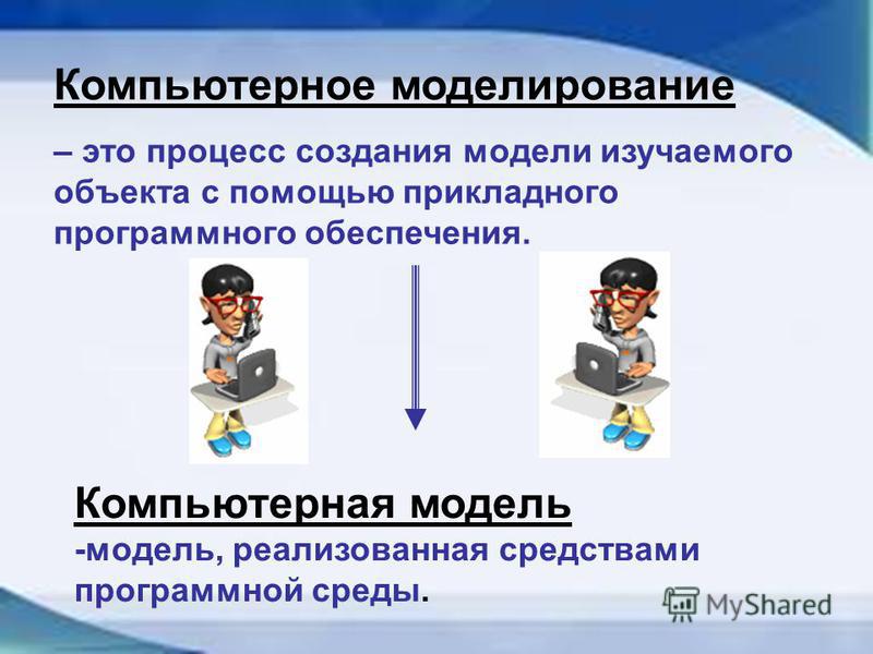 Компьютерная модель это фото Shkola-2.ru