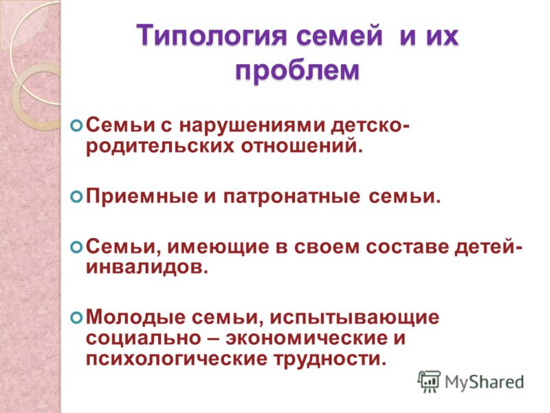 Типология детско родительских отношений Типология детско родительских отношений