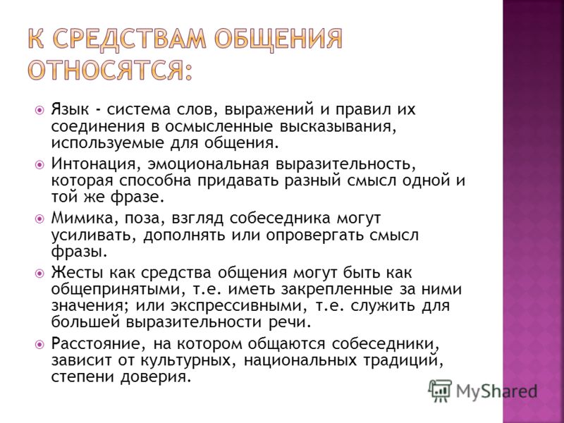 Язык - система слов, выражений и правил их соединения в осмысленные высказывания, используемые для общения. Интонация, эмоциональная выразительность, 