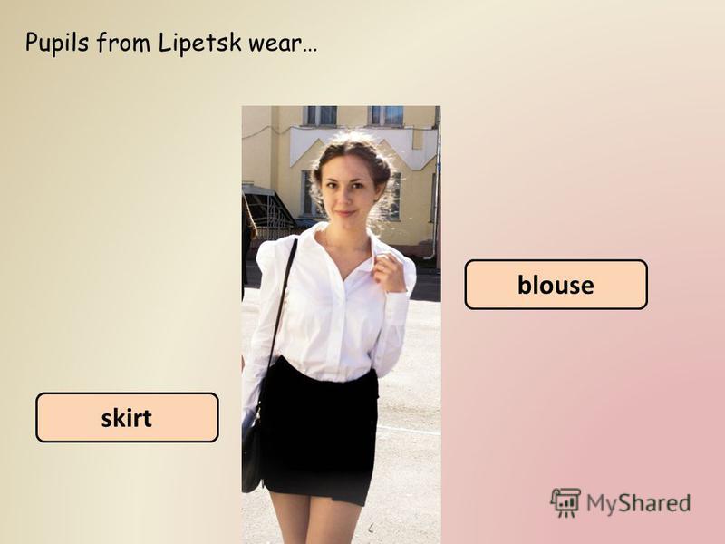 skirt blouse Pupils from Lipetsk wear…