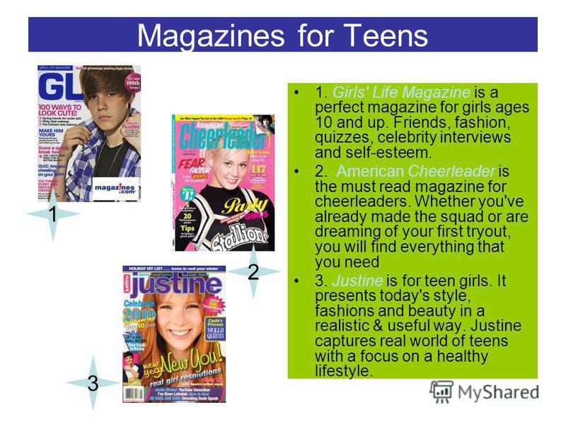 Girl Teen Magazine Quizzes