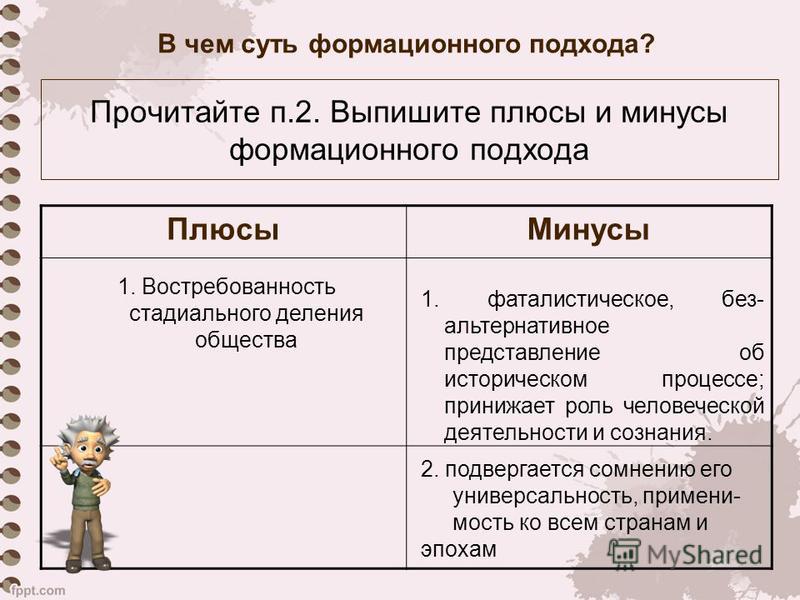 Плюсы и минусы цивилизационного подхода