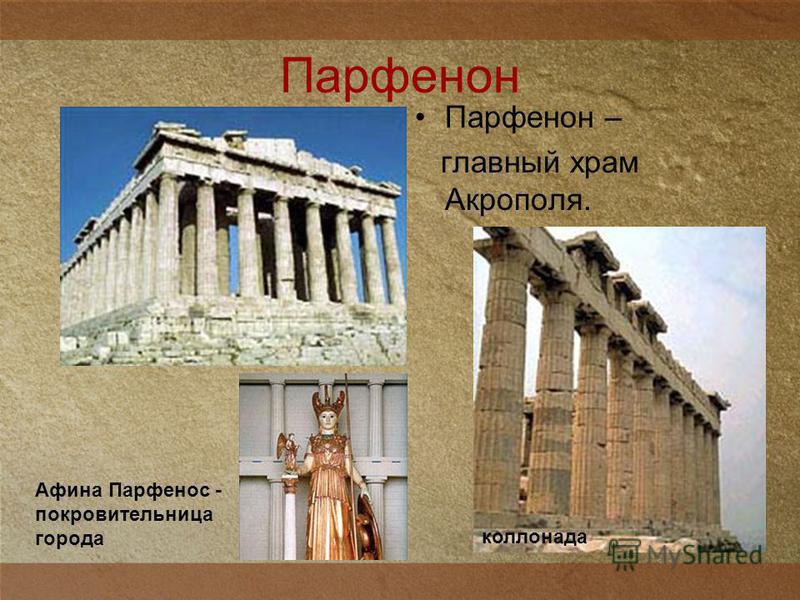 Храм Афины Парфенос
