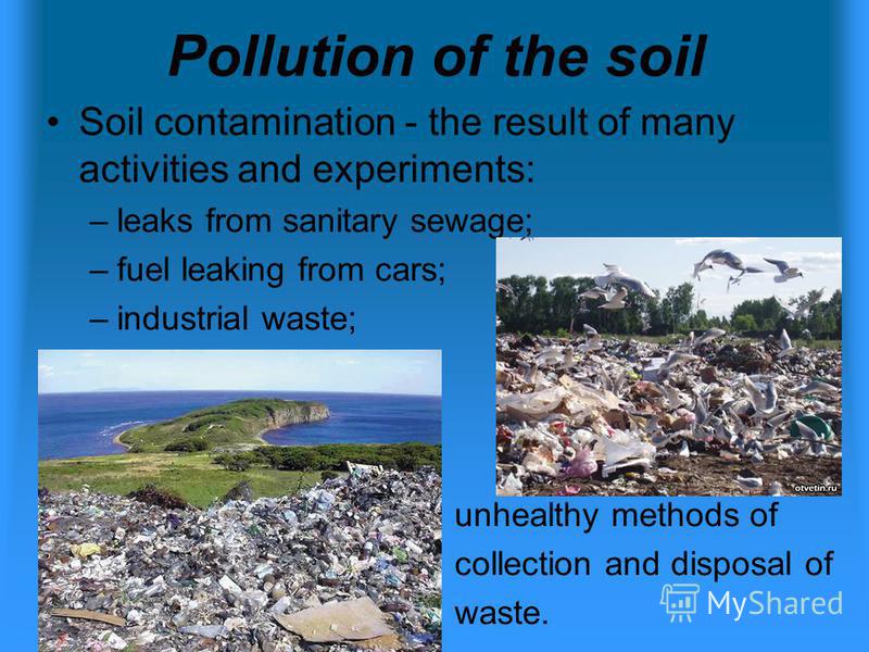 Land Pollution Essay
