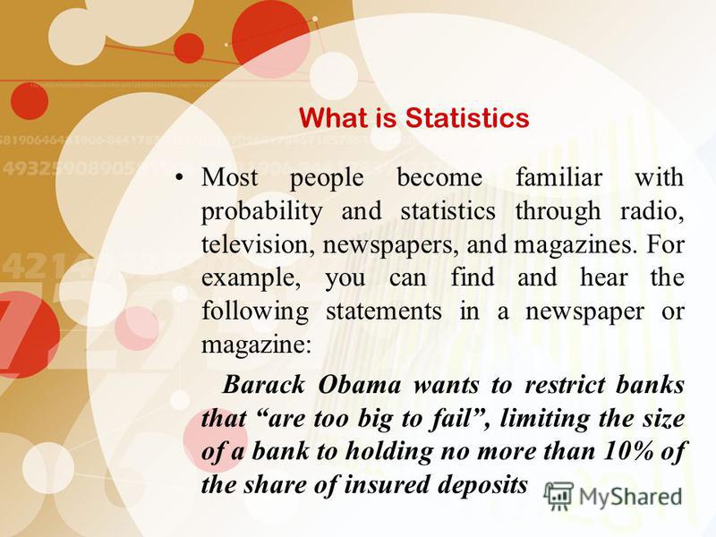 what are statistics and probability what are statistics and probability