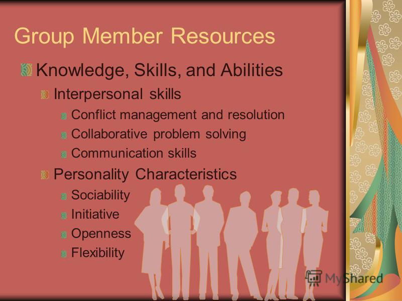 Problem Solving And Conflict Resolution