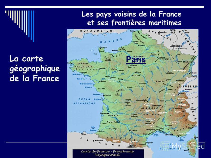 Презентация на тему "La France et la FRANCOPHONIE. Les pays voisins de la France et ses