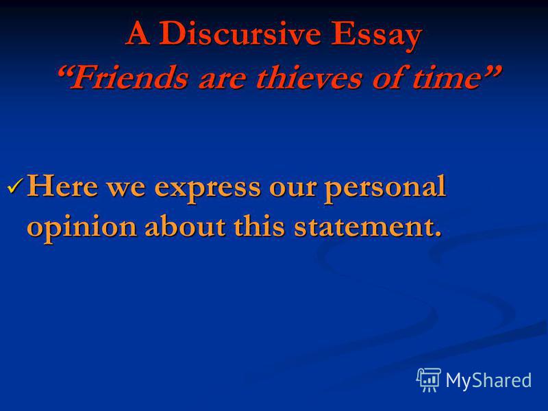 the discursive essay the discursive essay
