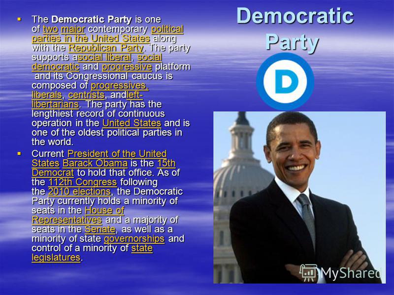 an argument in favor of the democratic party in the united states Whig party: a political organization of the united states during the era of jacksonian democracy considered integral to the second party system and operating from the early 1830s to the mid-1850s, the party was formed in opposition to the policies of president andrew jackson and his democratic party. an argument in favor of the democratic party in the united states Whig party: a political organization of the united states during the era of jacksonian democracy considered integral to the second party system and operating from the early 1830s to the mid-1850s, the party was formed in opposition to the policies of president andrew jackson and his democratic party.