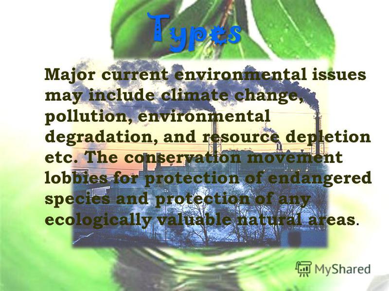 Топик: Environmental Protection