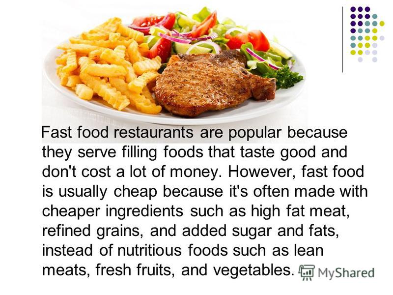 an essay on fast food restaurants Free fast food papers, essays more and more fast foods restaurants are opened as the number of people who consume fast foods increase essay topics. an essay on fast food restaurants Free fast food papers, essays more and more fast foods restaurants are opened as the number of people who consume fast foods increase essay topics.