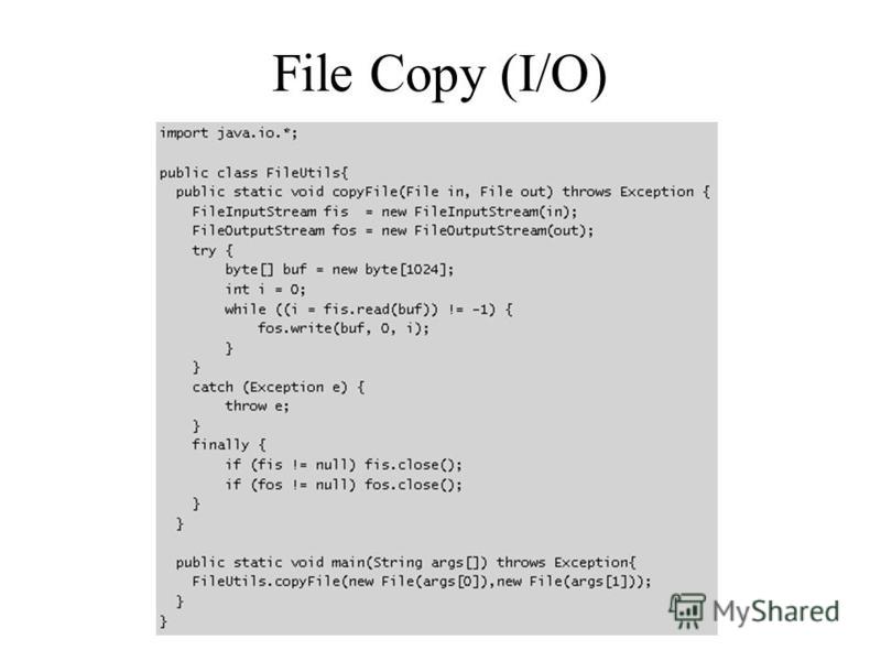 File Copy (I/O)