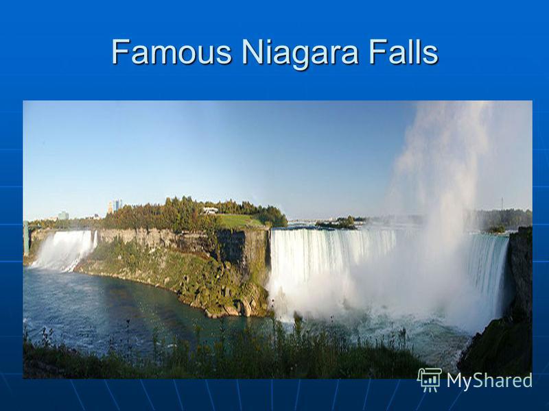 Famous Niagara Falls