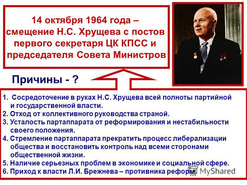 С чем была связана деятельность хрущева С чем была связана деятельность хрущева