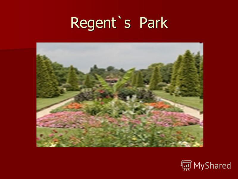 Regent`s Park