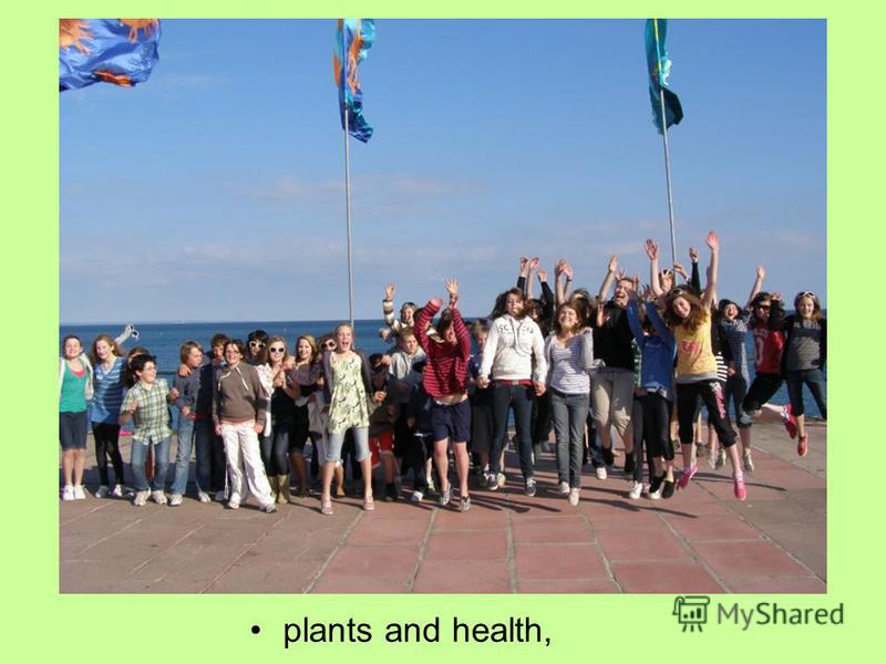 plants and health,