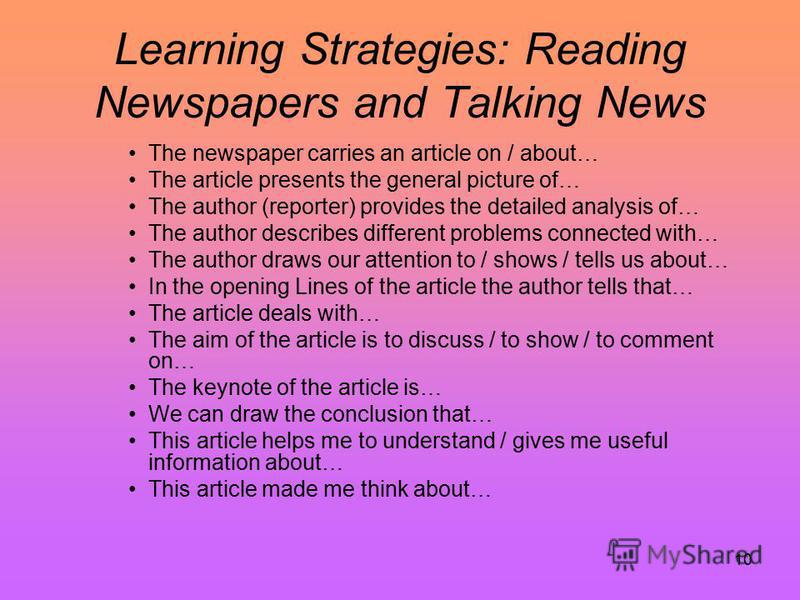 the media should present the news The person with the best platform should win to so assume is to ignore the more basic question of how the news is find a way to present that. the media should present the news The person with the best platform should win to so assume is to ignore the more basic question of how the news is find a way to present that.